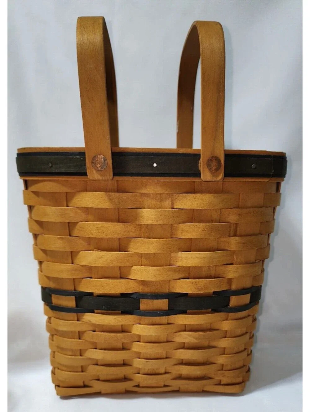 Longaberger Collectors Club Charter Membership Basket with Handles 1999